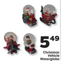 Weis Markets Christmas Vehicle Waterglobe offer