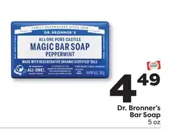 Weis Markets Dr. Bronner's Bar Soap offer