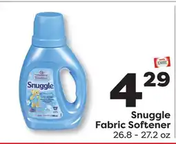 Weis Markets Snuggle Fabric Softener offer