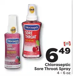 Weis Markets Chloraseptic Sore Throat Spray offer
