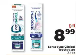 Weis Markets Sensodyne Clinical Toothpaste offer