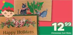 Weis Markets Christmas Coir Mats offer