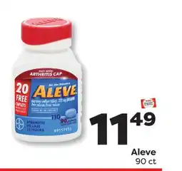 Weis Markets Aleve offer