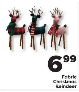 Weis Markets Fabric Christmas Reindeer offer