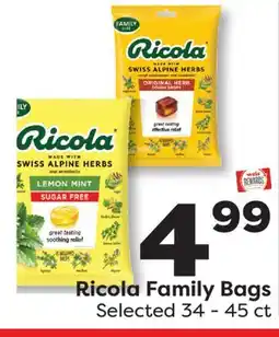 Weis Markets Ricola Family Bags offer