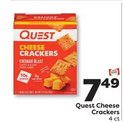 Weis Markets Quest Cheese Crackers offer