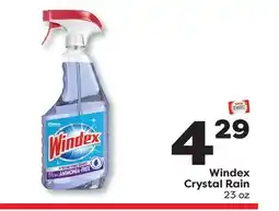 Weis Markets Windex Crystal Rain offer