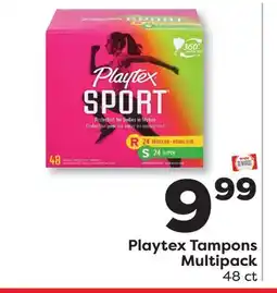 Weis Markets Playtex Tampons Multipack offer