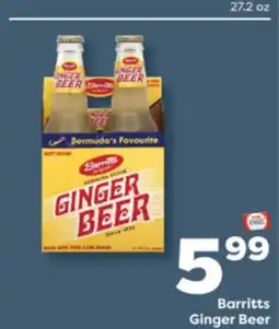 Weis Markets Barritts Ginger Beer offer
