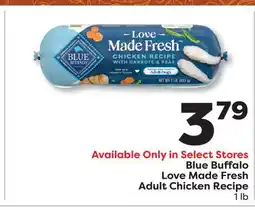 Weis Markets Blue Buffalo Love Made Fresh Adult Chicken Recipe offer