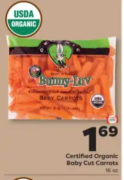 Weis Markets Certified Organic Baby Cut Carrots offer