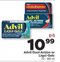 Weis Markets Advil Dual Action or Liqui-Gels offer
