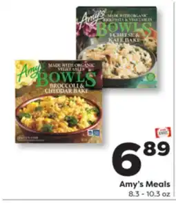 Weis Markets Amy's Meals offer
