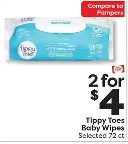 Weis Markets Tippy Toes Baby Wipes offer