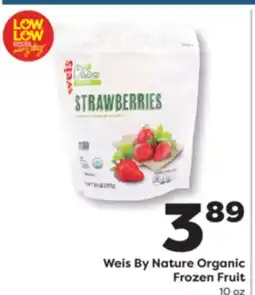 Weis Markets Weis By Nature Organic Frozen Fruit offer