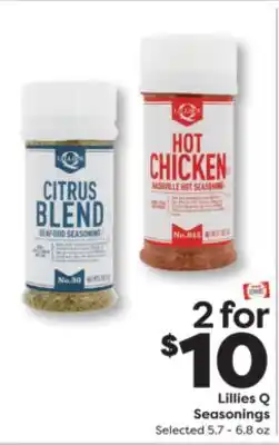 Weis Markets Lillies Q Seasonings offer
