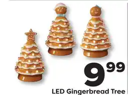 Weis Markets LED Gingerbread Tree offer