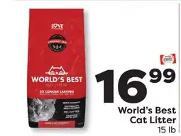 Weis Markets World's Best Cat Litter offer