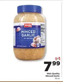 Weis Markets Weis Quality Minced Garlic offer