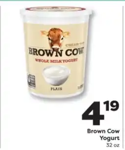Weis Markets Brown Cow Yogurt offer