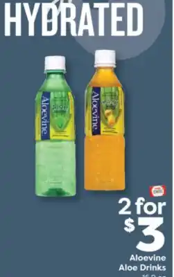 Weis Markets Aloevine Aloe Drinks offer