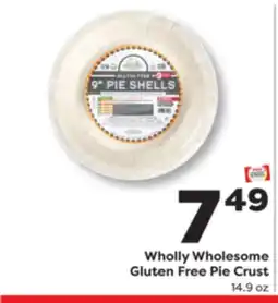 Weis Markets Wholly Wholesome Gluten Free Pie Crust offer
