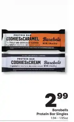 Weis Markets Barebells Protein Bar Singles offer