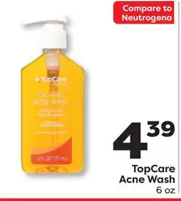 Weis Markets TopCare Acne Wash offer