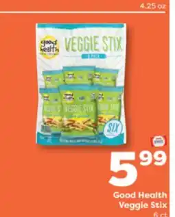 Weis Markets Good Health Veggie Stix offer