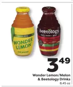 Weis Markets Wonder Lemon/Melon & Beetology Drinks offer