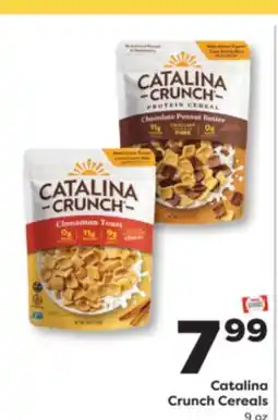 Weis Markets Catalina Crunch Cereals offer