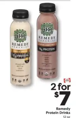 Weis Markets Remedy Protein Drinks offer