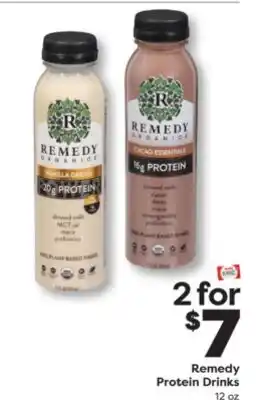 Weis Markets Remedy Protein Drinks offer