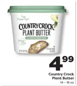 Weis Markets Country Crock Plant Butter offer