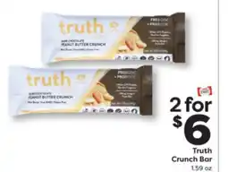 Weis Markets Truth Crunch Bar offer