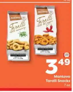 Weis Markets Mantova Taralli Snacks offer
