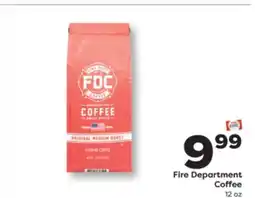 Weis Markets Fire Department Coffee offer