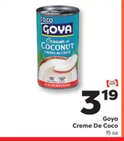 Weis Markets Goya Creme De Coco offer