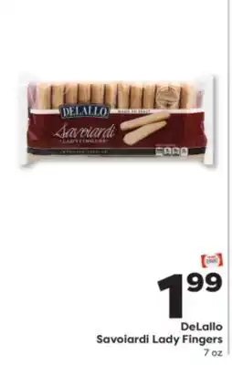 Weis Markets DeLallo Savoiardi Lady Fingers offer