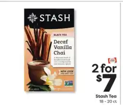 Weis Markets Stash Tea offer