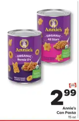 Weis Markets Annie's Can Pasta offer