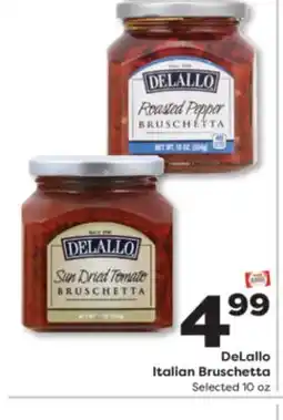 Weis Markets DeLallo Italian Bruschetta offer