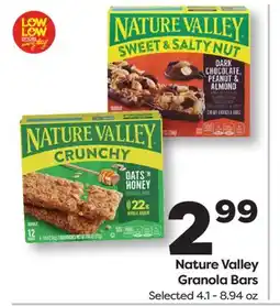 Weis Markets Nature Valley Granola Bars offer
