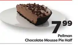 Weis Markets Pellman Chocolate Mousse Pie Half offer