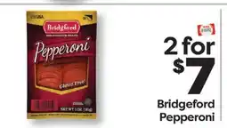 Weis Markets Bridgeford Pepperoni offer