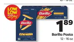 Weis Markets Barilla Pasta offer