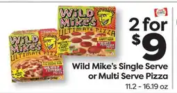 Weis Markets Wild Mike's Single Serve or Multi Serve Pizza offer