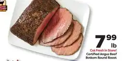 Weis Markets Certified Angus Beef Bottom Round Roast offer
