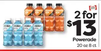 Weis Markets Powerade offer