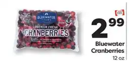 Weis Markets Bluewater Cranberries offer